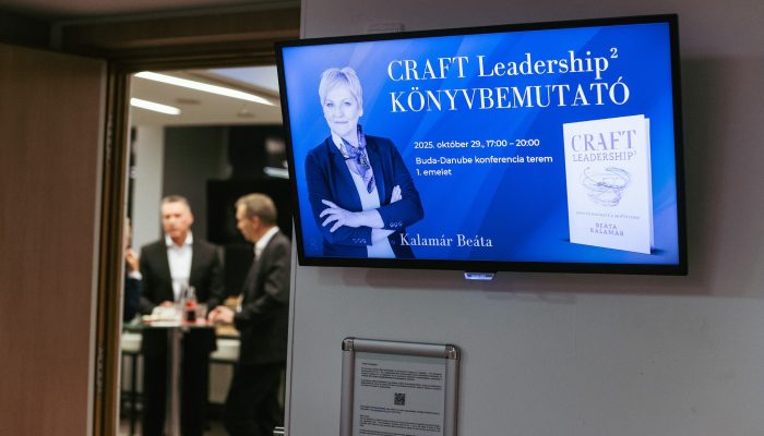 CRAFT Leadership² könyvbemutató - 2025. október 29.